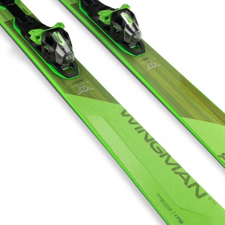 Ski Elan Wingman 86 CTI FX + EMX 12.0 2023 - Ski All Mountain 86-90 mm avec fixations de ski dediés