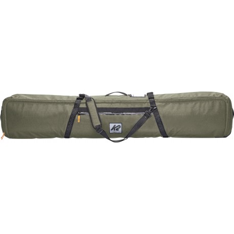 K2 Snowboard Bag Padded Mlt Green 158/168 Cm 2023 - Housse Snowboard à roulettes