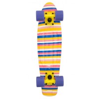 Plastic Skateboard D Street Stripes 23 2023