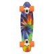 Plastic Skateboard D Street Tie-Dye 23 2023 - PLASTIC SKATEBOARD