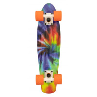 Planche À Roulettes En Plastique D Street Tie-Dye 23 2023 - CRUISER EN PLASTIQUE