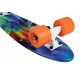 Plastic Skateboard D Street Tie-Dye 23 2023 - PLASTIC SKATEBOARD