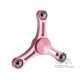 Hand Spinner Tri Metal Fidget Spire / Pink 2017 - Hand Spinner