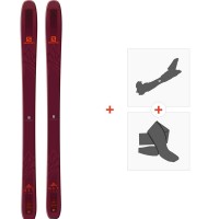 Ski Salomon N QST 106 2019 + Touring bindings