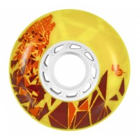 Undercover Wheels  Wolf (Bullet Radius) Yellow 72mm 2018 - ROUES