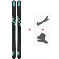 Ski Kastle FX95 2019 + Fixations de ski randonnée + Peaux - Freeride + Rando