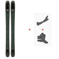 Ski Salomon N Qst Stella 106 2019 + Touring bindings