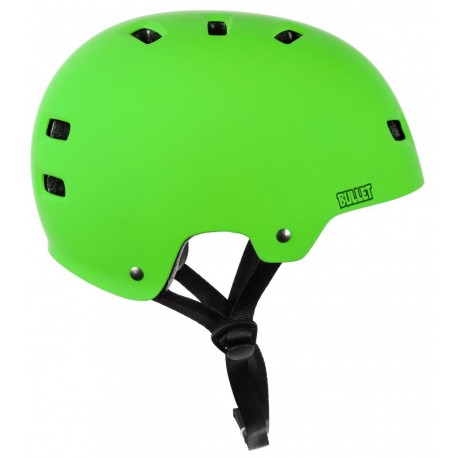 Casque de skateboard Bullet Deluxe T35 Youth Matt Green 2023 - Casques de skate