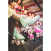 Patins à roulettes quad RioRoller Script Teal / Coral 2023