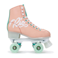 Patins à roulettes quad RioRoller Script Peach / Green 2023