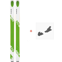 Ski Kastle BMX105 2019 + Fixation de ski