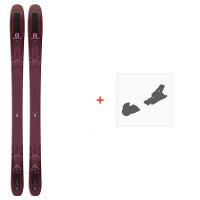 Ski Salomon N QST Lumen 99 2019 + Fixations de ski