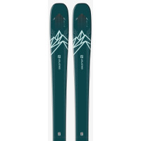 Ski Salomon N QST Lux 92 Blue Green/Light Blue 2021