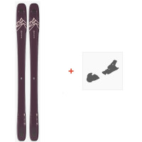 Ski Salomon N QST Lumen 99 2021 + Fixations de ski