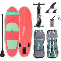 Retrospec Nano 8 Inflatable Paddle Board Coral Seafoam 2020