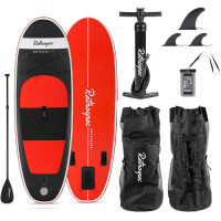 Retrospec Nano 8 Inflatable Paddle Board Black 2020