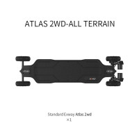 Skateboard Electrique Exway Atlas Carbon 2WD 2021 - Complet 