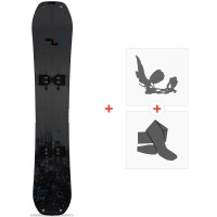 Splitboard K2 Freeloader Split Package 2023 + Fixation Splitboard + Peaux 