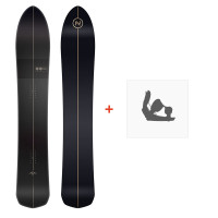 Snowboard Nidecker The Gun 2025 + Fixations de snowboard