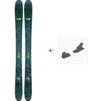 Ski Line Pandora 110 2021 + FIxations de ski  - Pack Ski Freeride 106-110 mm