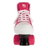 Quad skates Rookieskates Canvas High Pink 2019