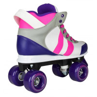 Quad skates Rookieskates Deluxe Pink/Grey/Purple 2020